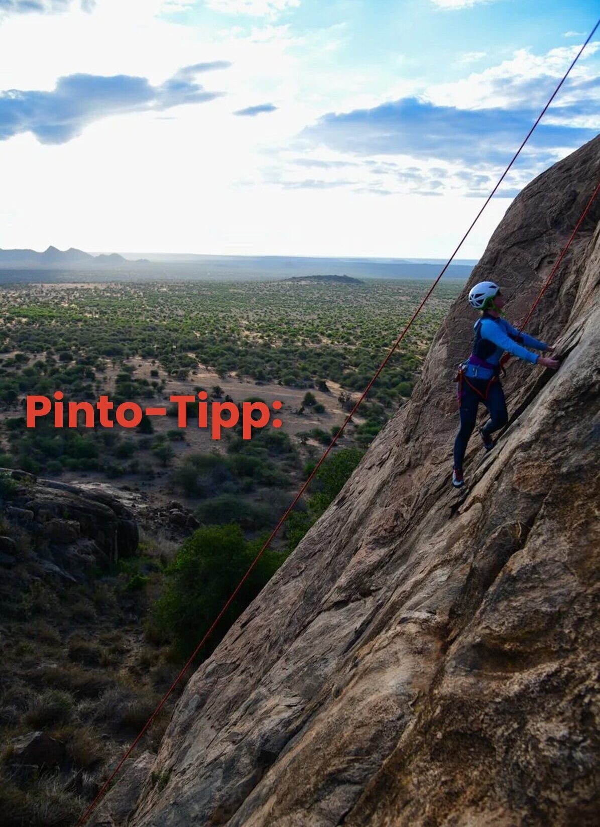 Pinto-Tipp: Rock Climbing bei Karisia Walking Safaris in Laikipia